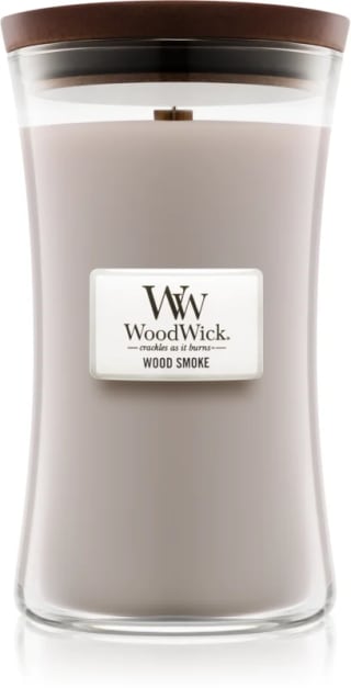 Stone Washed Suede Woodwick kaars 600 gram voor €19,60 bij Notino