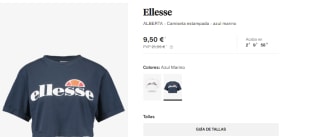 Recopilación ropa de marca Ellesse desde solo 6,50€