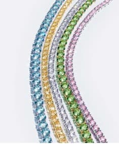 10% korting bij aankoop vanaf 2 Matrix-tennisarmbanden bij Swarovski