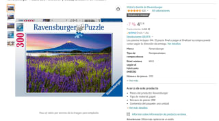 Puzle marca Ravensburger paisaje lavanda de 300 piezas por 4,35€