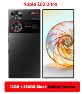 Zte Nubia Z60 Ultra 5G Smartphone 12GB 256GB voor €491,20 dmv code bij Aliexpress