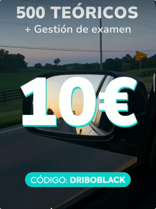 Teorico por solo 10€ Coche o Moto en DRIBO