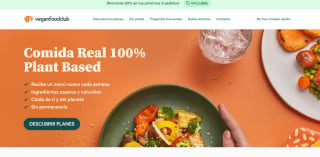 Código 40% Descuento platos preparados en Vegan Food Club