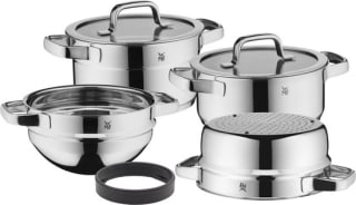 WMF Compact Cuisine 0798546380 4-delige pannenset voor €158,29 bij Bol.com