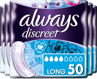 Always Discreet 50 pack voor €5,89 bij Bol.com