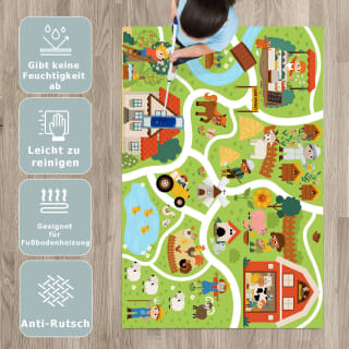 Nieuwe ontwerpen! Speelmatten 105x70cm in verschillende designs voor 20,24 exclusief verzendkosten.