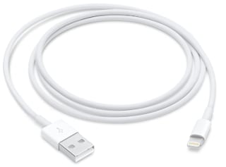 Câble Lightning vers USB Apple (1 m) à 9,70€