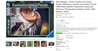 Puzzle de 1000 piezas, Escalera de Caracol marca Raveensburger por 8,75€