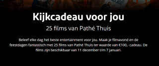 25 films van Pathé Thuis gratis te kijken voor Ziggo klanten