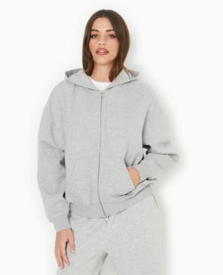 Sweat zippé avec capuche à 10,39€