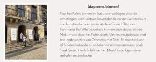 Gratis toegang Koninklijk Paleis op de Dam voor Amsterdammers in februari