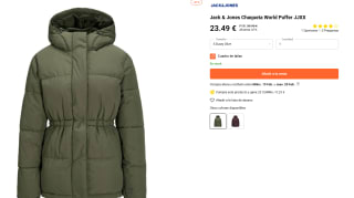 Jack & Jones Chaqueta World Puffer JJXX por 23,49€