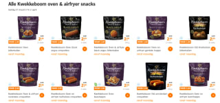 Alle Kwekkeboom oven & airfryer snacks voor €2,69 bij de AH