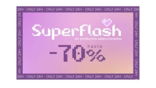 SuperFlash con hasta -70% de Descuento en Maquillalia.