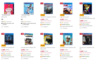 Ofertaza en videojuegos en Pccomponentes a precios minimos PS5, Xbox y Nintendo