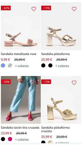Segundas Rebajas en Marypaz desde 9,99€.