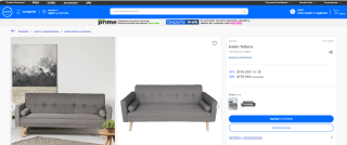 Futón Attimo Tolteca de 3 cuerpos por $149.990