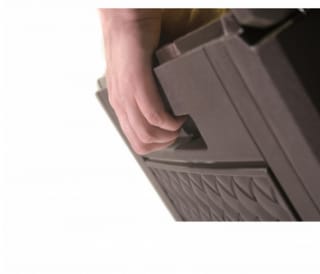 Baúl Jardín Woodebox 8X43.8X55cm 190L Chocolate por 25,90€