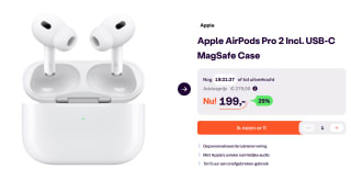 Apple AirPods PRO (2nd Gen) voor €199 bij Ibood