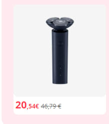 Xiaomi-Afeitadora eléctrica MIJIA S101 por 20,54€