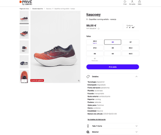 Saucony Endorphin Pro 3 Mujer por solo 99€