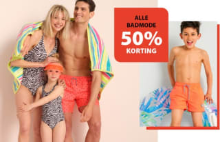 50% korting op alle badmode bij terStal