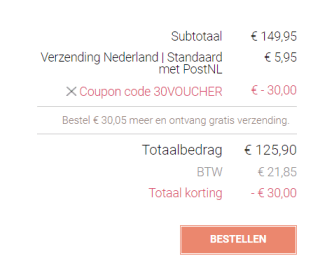 Marlies Dekkers kortingscode voor €30 op je bestelling