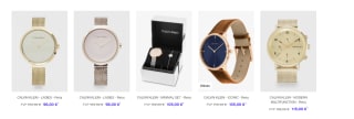 Recopilación relojes de la marca Calvin kLien desde 66€