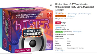 JUMBO Hitster - Movies & TV Soundtracks (Uitbreidingsset) Bordspel voor €10,79 bij Amazon