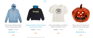 Disney Store sale tot 50% korting