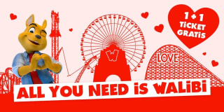 Koop nu een Walibi ticket en je krijgt het tweede ticket t.w.v. € 43,50 gratis!