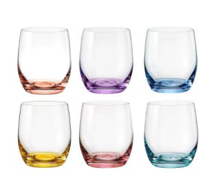 Juego 6 vasos Spectrum Bohemia por solo 11€