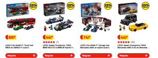 25% korting op geselecteerde Lego bij Kruidvat