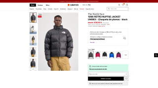The North Face 1996 RETRO NUPTSE JACKET UNISEX black por 178,46€
