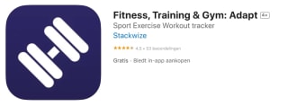 Fitness, Training & Gym: Adapt voor iOS en iPadOS gratis
