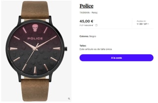 Reloj para Hombre Police TASMAN por 45€