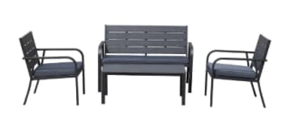Juego Set Terraza Milano 4 Piezas Con Cojin Northwest por $269.990