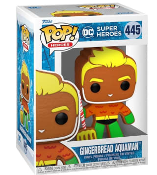 Figura Funko Pop! Heroes: DC Holiday - Aquaman - Galleta de Jengibre - DC Comics por 6,95€