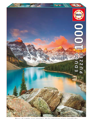 Puzzle de 1000 piezas Lago Moraine, Banff National Park, Canadá por 8,99€