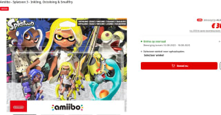 Amiibo Splatoon 3-Pack (Octoling Blue/Inkling Yellow/Smallfry) voor €30 bij de MediaMarkt