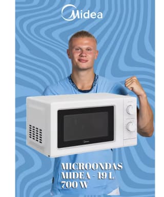 Microondas Midea 19L por 39,34€