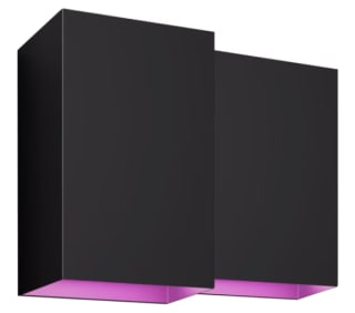 2-pack Philips Hue Resonate muurlampen voor €185 bij Coolblue