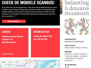 Gratis toegang/activiteiten tijdens Weekend van de Wetenschap op 5 & 6 oktober