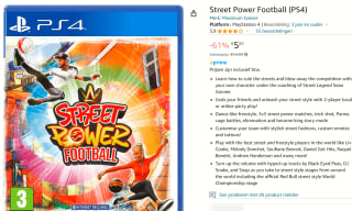 Street Power Football voor €5,87 bij Amazon