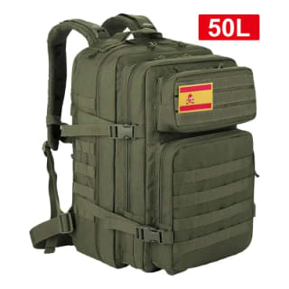 Mochila táctica militar 50 litros Verde por 20,44€