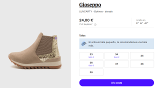 Botines para Peques Gioseppo LUNCARTY por 24€