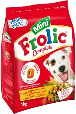 Frolic Pienso para Perros Pequeños Sabor Aves - 6 sacos de 1kg por 13.61€