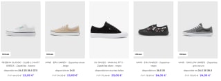 Zapatillas Reebok, Vans, DC Shoes y más marcas desde 23€