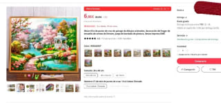 Recopilación Kits punto de cruz paisajes por 6,86€