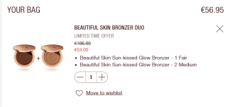 1+1 gratis op geselecteerde beauty items bij Charlotte Tilbury